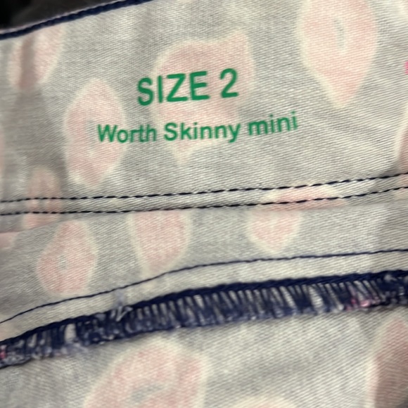 🔹 Lilly Pulitzer Worth Skinny Mini Jeans - Picture 3 of 5